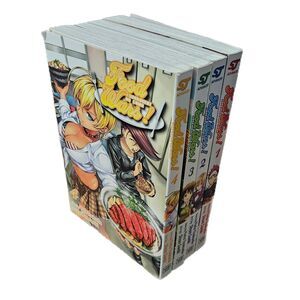 Shonen Jump Advanced Wars! Shokugeki No Soma Manga Volumes 1-4 English Viz Media